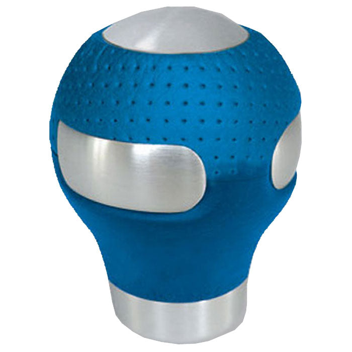 Avant, Pomello del Cambio Rotondo Alu./Pelle Blu