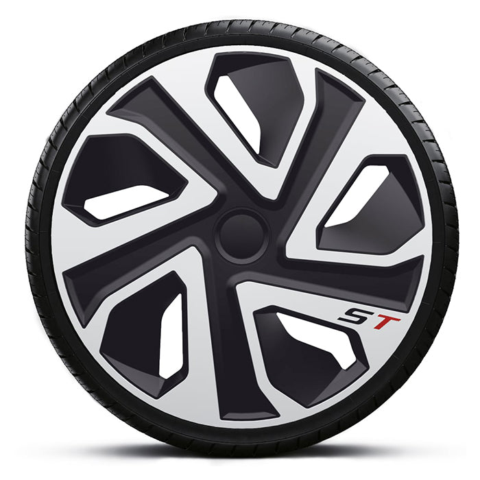 Coverline, 19" ST Set di Coprimozzi Argento