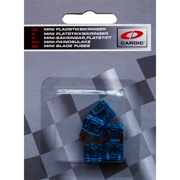 Avant, Mini Zekeringen 15 Amp (5 Stk. Verpakking)