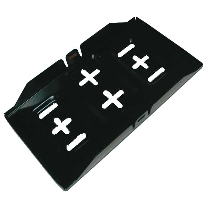 Avant, Grande Mensola per Batterie Nera 33 x 18cm