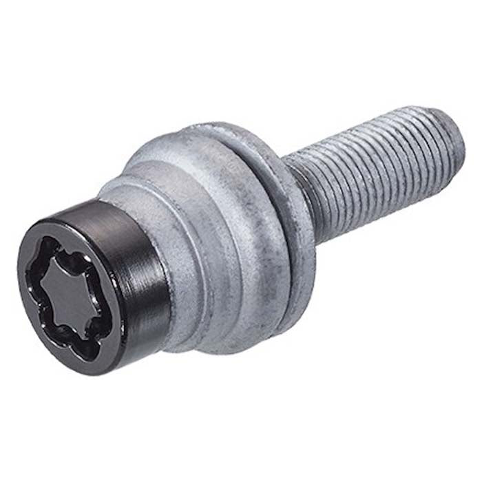 McGard, Bullone di Sicurezza m12x1.25 Piatto Nero