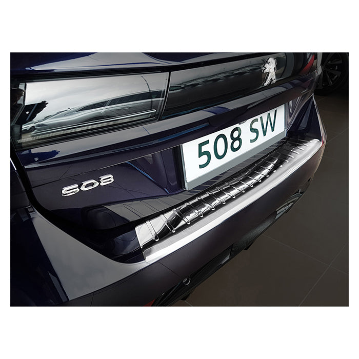 Avisa, Ladekantenschutz Stahl — Passt für Peugeot 508 II SW 2018-
