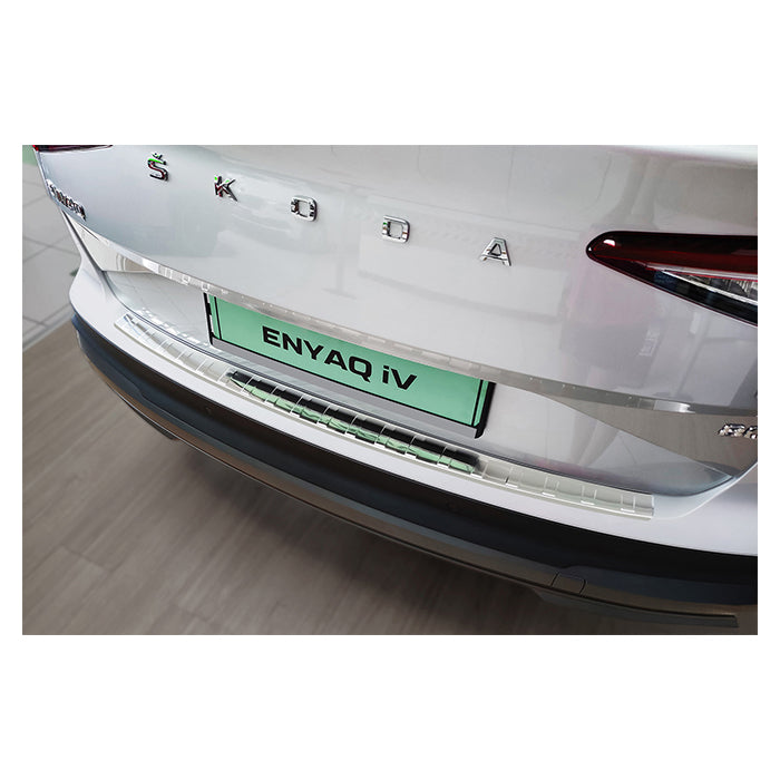 Avisa, Protezione del Bordo di Carico in Acciaio — Compatibile con Skoda Enyaq IV 2020-