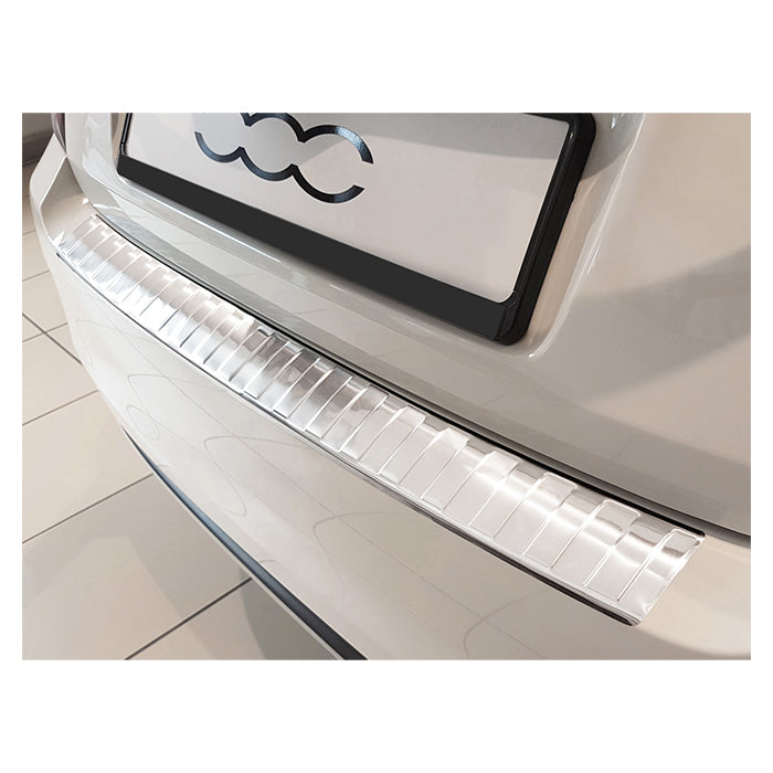 Avisa, Ladekantenschutz Stahl — Passend für Fiat 500 Hatchback 3D 2015-