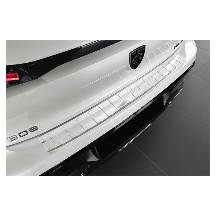 Avisa, Ladekantenschutz Stahl — Passend für Peugeot 308 III Hatchback 2022-