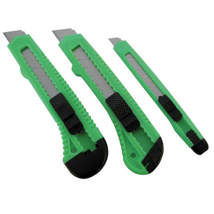 Carpoint, Hobbymesser Set 3 Stk.