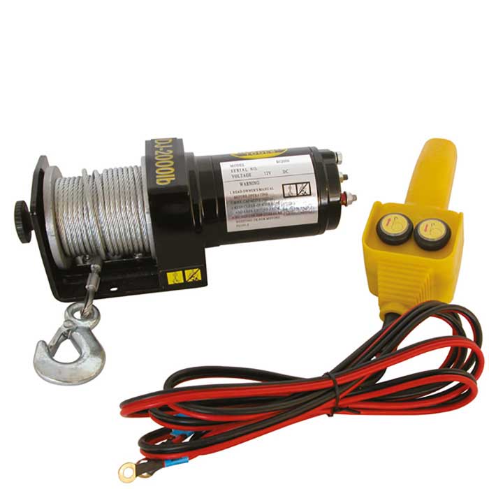 Carpoint, Elektrická Kladka 12v 1000kg 15mtr