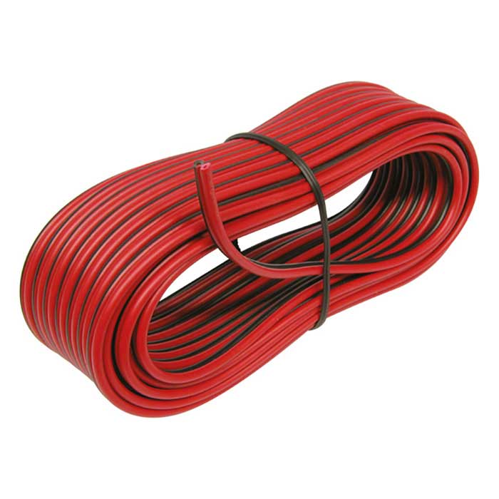 Carpoint, Kabel 2x0,75 Kv. 5 Meter Rot