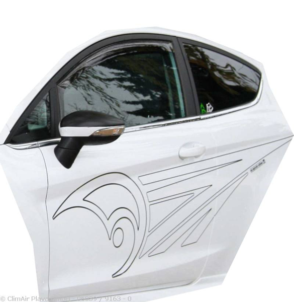 Climair, Windabweiser Ford Fiesta 3-Türer 08-
