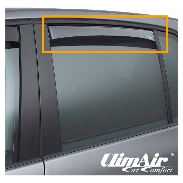 Climair, Deflettore del Vento Finestrino Posteriore — Compatibile con VW Tiguan (AD1) 2016-