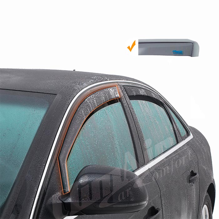 Climair, Windabweiser — Passt für VW Tiguan Allspace 2017-