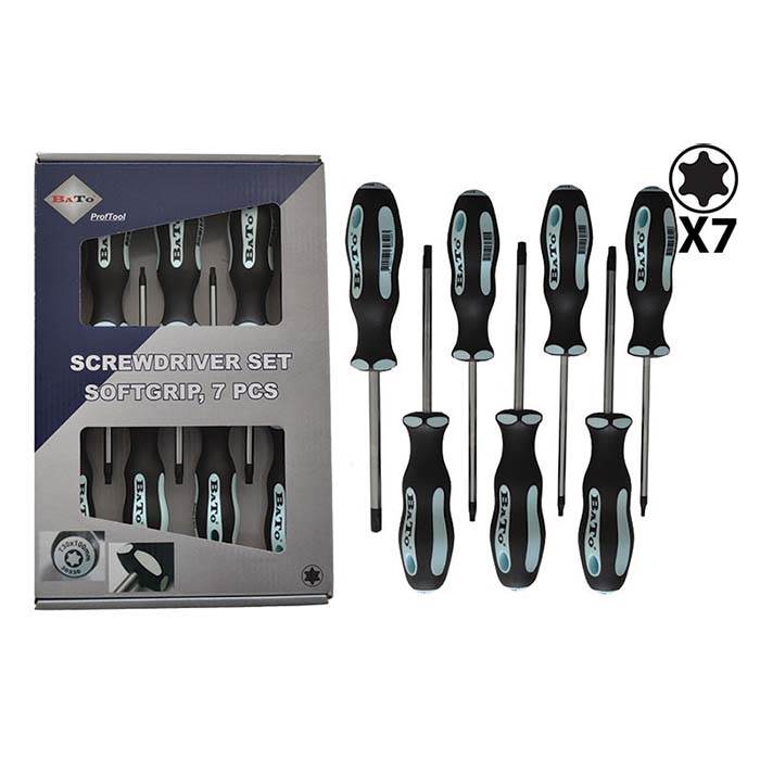 Bato, Schroevendraaierset Torx 10-40 7 Delen