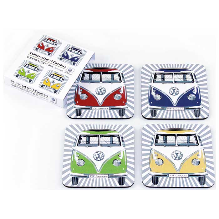 VW Collection, Untersetzer, VW T1 Bus "front"