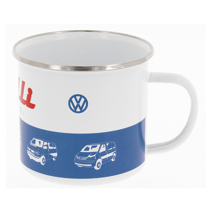 VW Collection, Emailletasse, VW T1 Bus "bulli Driver" 500ml