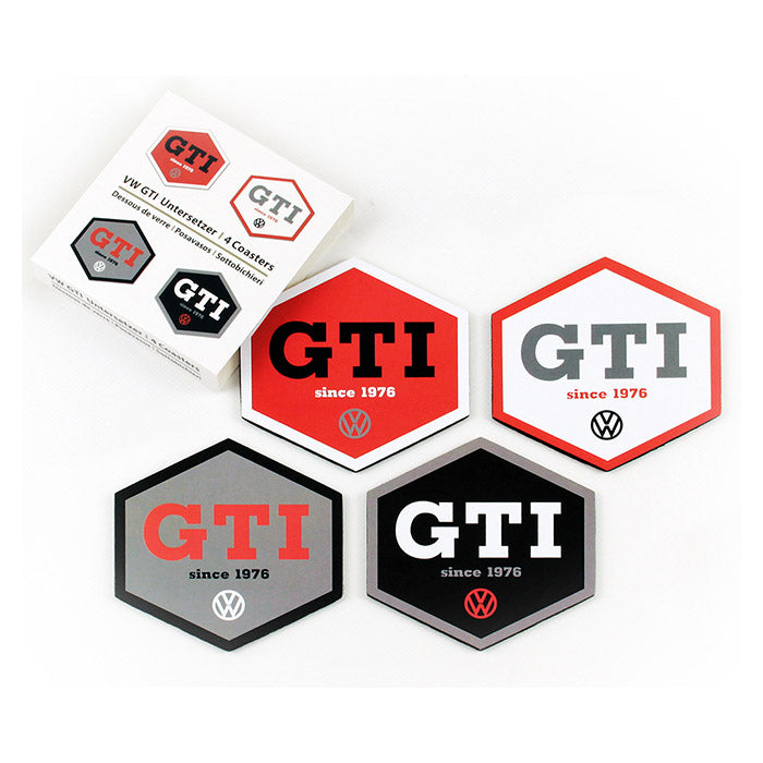 VW Collection, VW Gti Mehrfarbige Untersetzer 4 St.