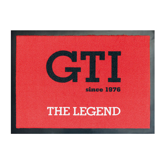 VW Collection, VW Gti Fußmatte, ''Die Legende'', Rot
