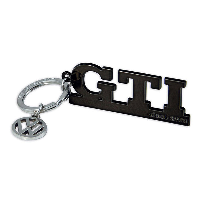 VW Collection, VW Gti Schlüsselanhänger M. Logo Anhänger, Schwarz