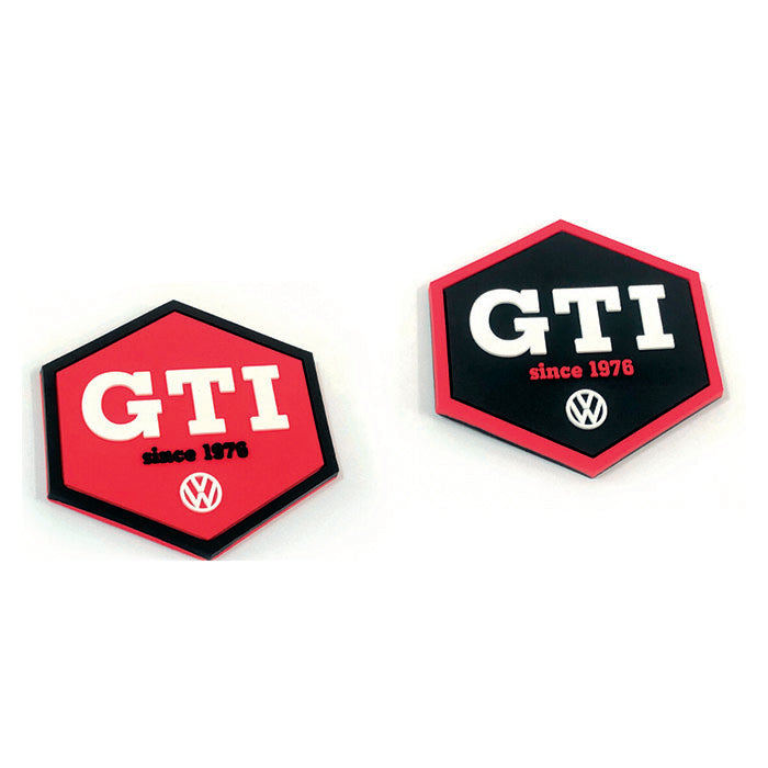 VW Collection, VW Gti Gummimagnet, Mehrfarbig, 2 St.
