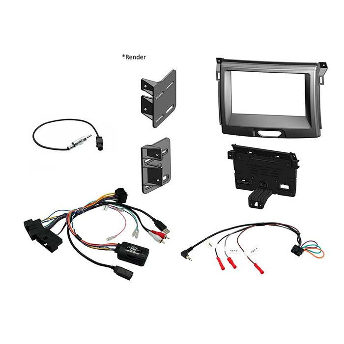 Connects2, Ctkfd65 2-DIN Kit — Pasuje do Ford Ranger 2015-