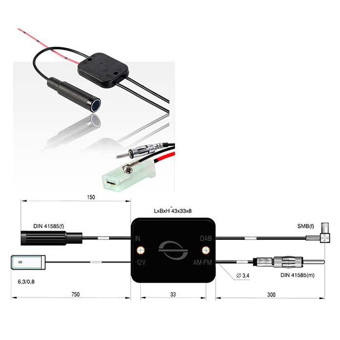 ACV, Aktiver FM Und DAB Splitter