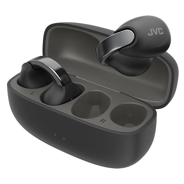 JVC, Nearphones Bagaksel-NP1T Öppna Öronhörlurar Svart