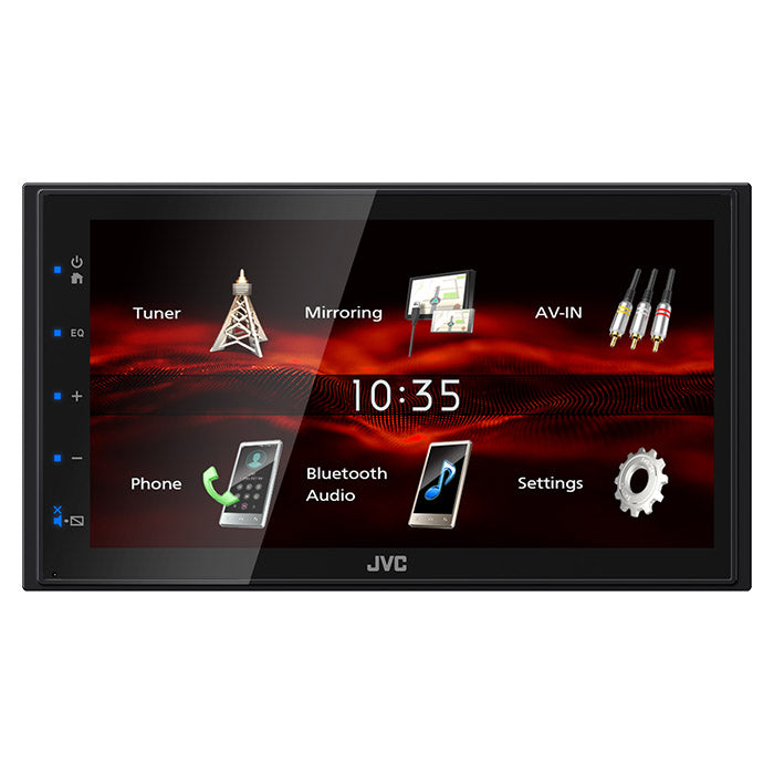 JVC, KW-M180BT 2-DIN BT Autoradio Mit Bildschirm