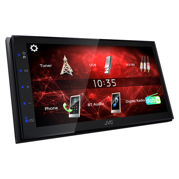 JVC, KW-M27DBT 2-DIN Car Radio With DAB+