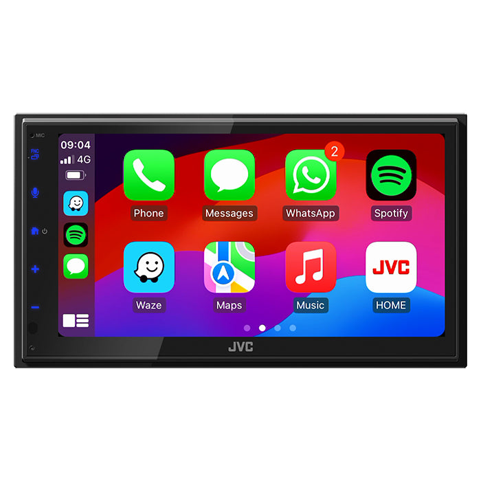 JVC, KW-M593BT 2-DIN Rádio S Carplay A Android Auto