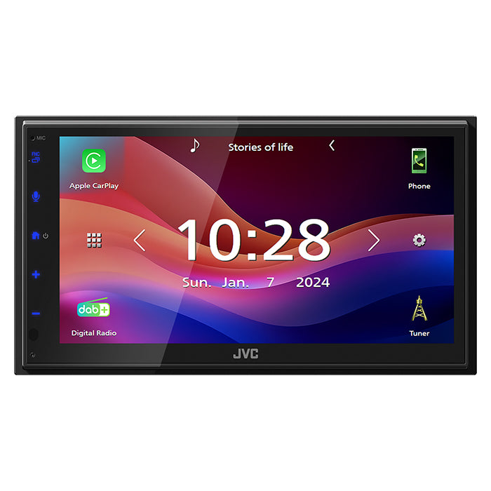 JVC, KW-M695DBW Appradio Apple Carplay a Android Auto
