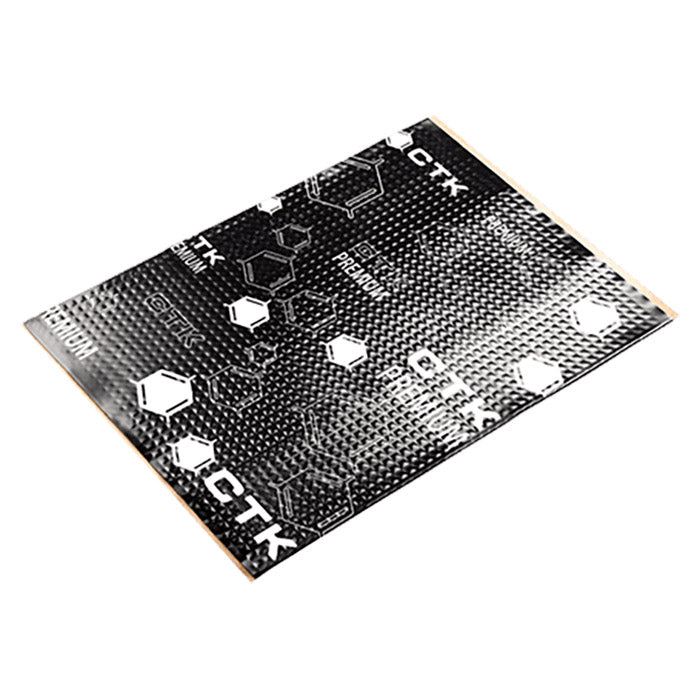 CTK, Isolation Phonique Premium 3 mm Amortissement des Résonances, 12 Feuilles, 2,22M²