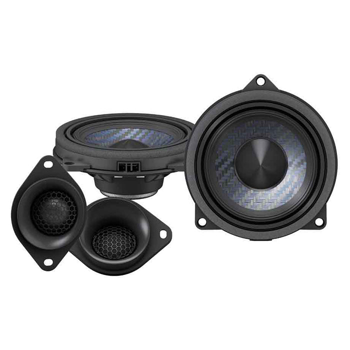 Alpine, 4,5" Hi-res 2-pásmový komponentový reproduktor pro BMW