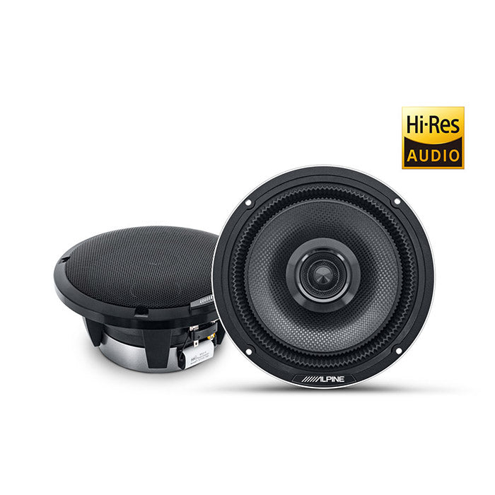 Alpine, Status HDZ-65 6,5" Juego de Altavoces Coaxiales de 2 Vías