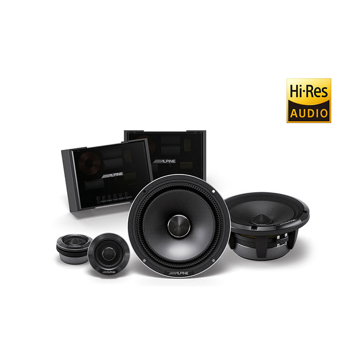 Alpine, Status HDZ-65C 6,5" 2-weg Component Luidsprekerset