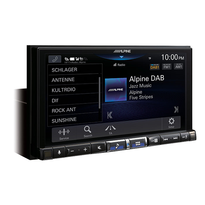 Alpine, ILX-705D Drahtloses Apple Carplay 2-DIN 7"