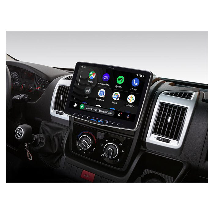 Alpine, ILX-F115DU Bundle Med Halo11 Til Fiat Ducato 3