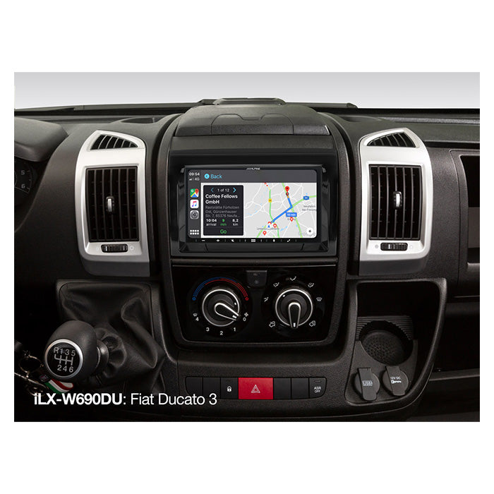 Alpine, ILX-W690DU Bundle Til Fiat Ducato 3