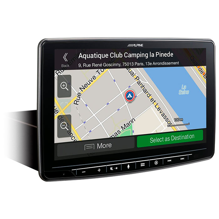 Alpine, INE-F904DC Halo9 avec Navigation et Cartes de Camion