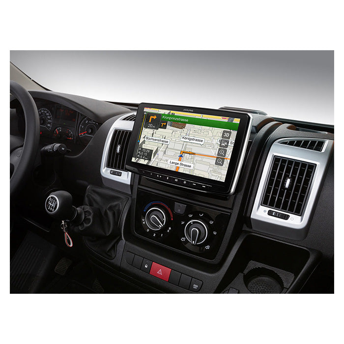 Alpine, INE-F904DU Halo9 Navi Bundle Til Fiat Ducato 3