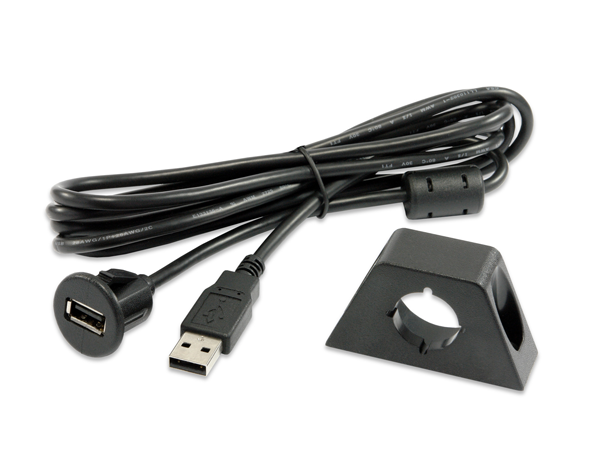 Alpine, USB-kabel met bevestiging - 2 meter