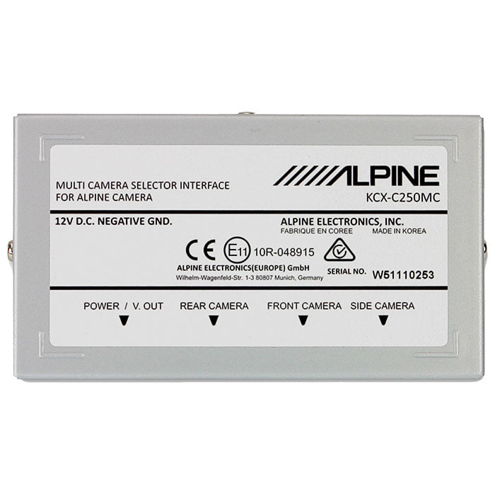 Alpine, Interfaccia Selettore Telecamera