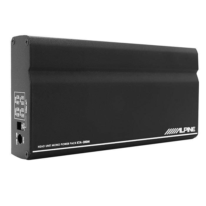 Alpine, KTA-200 Zusatz Mono Verstärker Für ilx-w650bt