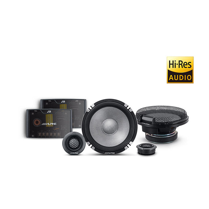 Alpine, R2-S652 16.5CM Pro Speaker 2-Way Component Set