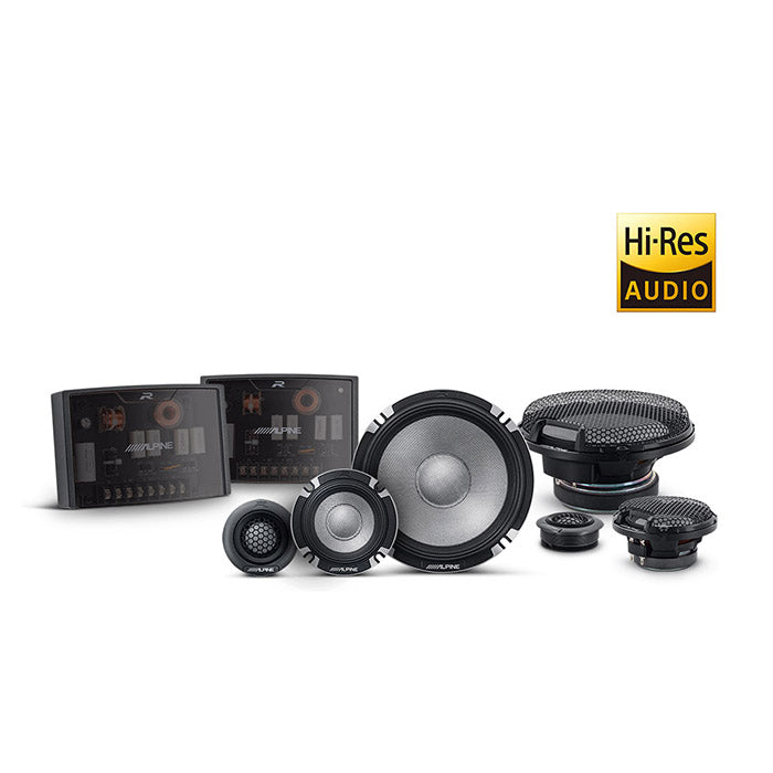 Alpine, R2-S653 16.5CM Pro Reproduktor 3-Pásmová Sada Komponentů