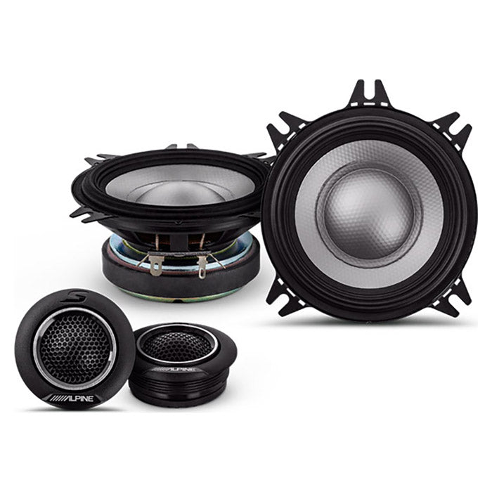 Alpine, S2-S40C 10cm Reproduktor 2-cestný Sada Komponentů