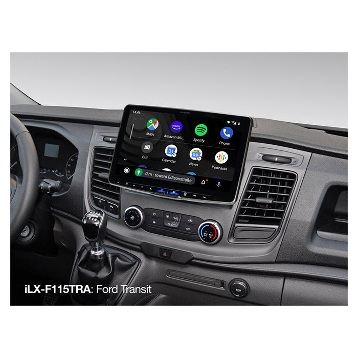 Alpine, Halo11 iLX-F115D Bundle — Passend für Transit Custom 2018-