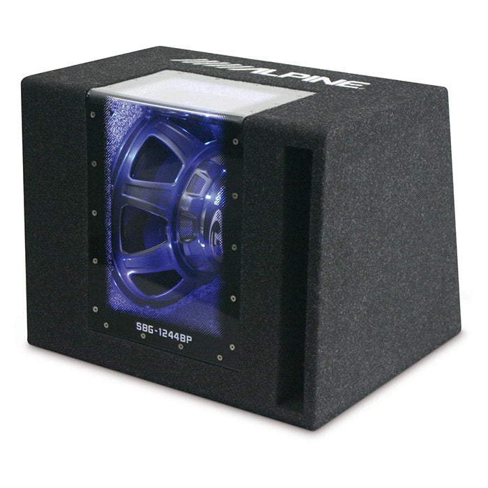 Alpine, 12" Subwoofer im Gehäuse