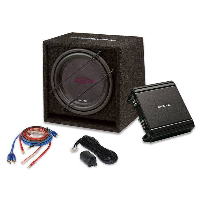 Alpine, 12" Subwoofer Mit Verstärker