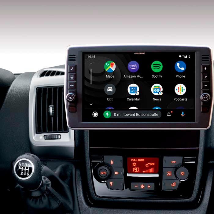 Alpine, Style x903 Premium — Passer til Fiat Ducato 2006-