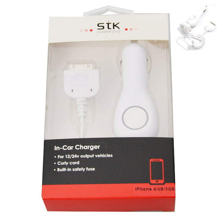, Kabel ładujący 12/24v Iphone 3/4 Ipad/ipod — Zestaw