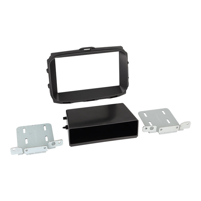 ACV, Cadre de radio 2-DIN avec poche pour Alfa Romeo Giulietta 13-21